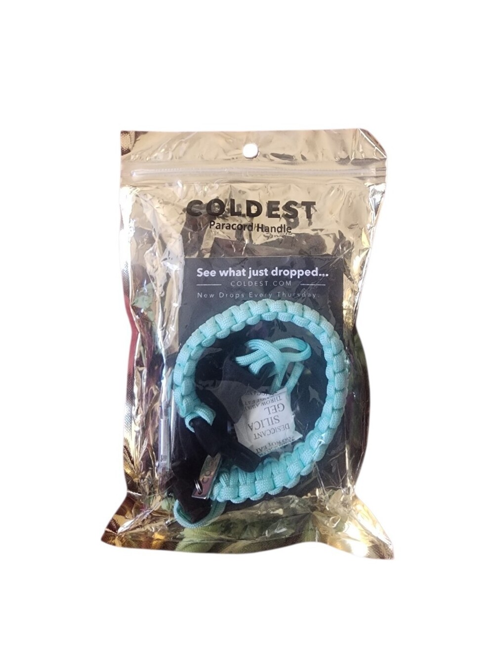COLDEST Glowie Light BLUE Paracord Accessory NWT